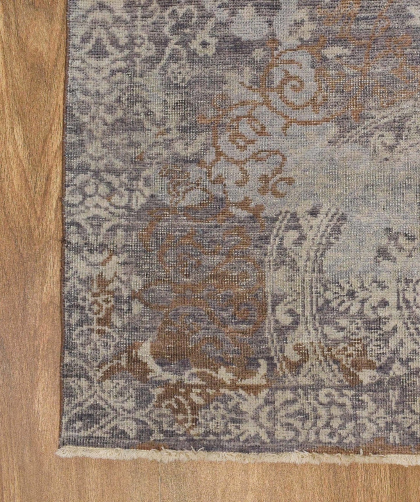 8x10 Rug | Modern Handmade Wool blended viscose Area Rug | TRD1634810 - Nuvé