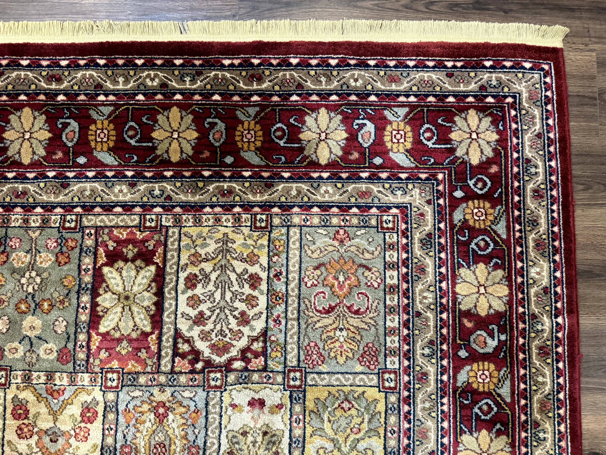 Karastan Bakhtiyari Rug 8.8 x 10, Antique Legends Karastan Wool Carpet #2200-202, Multicolor Panel - Nuvé