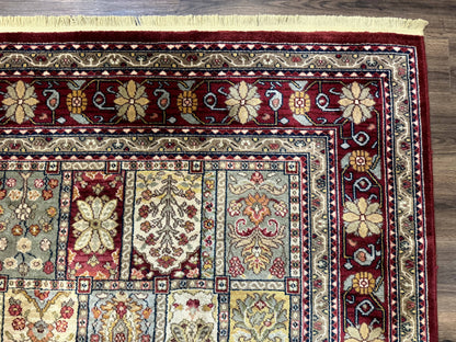 Karastan Bakhtiyari Rug 8.8 x 10, Antique Legends Karastan Wool Carpet #2200-202, Multicolor Panel - Nuvé