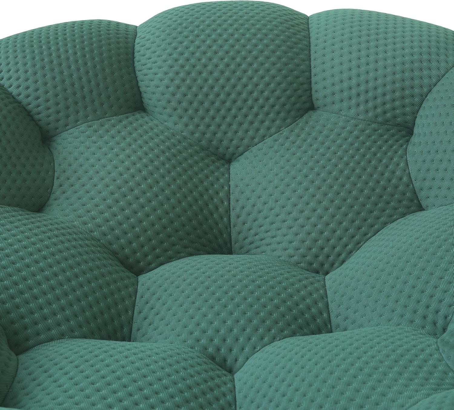 Nuvé® Mitsu Modular Bouclé Cloud Sofa - Dark Green - Ottoman - Nuvé
