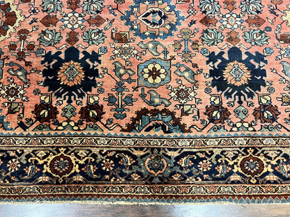 Rare Persian Sarouk Farahan Rug 9x15 – Antique Wool Carpet, Signed By Master Weaver - Nuvé