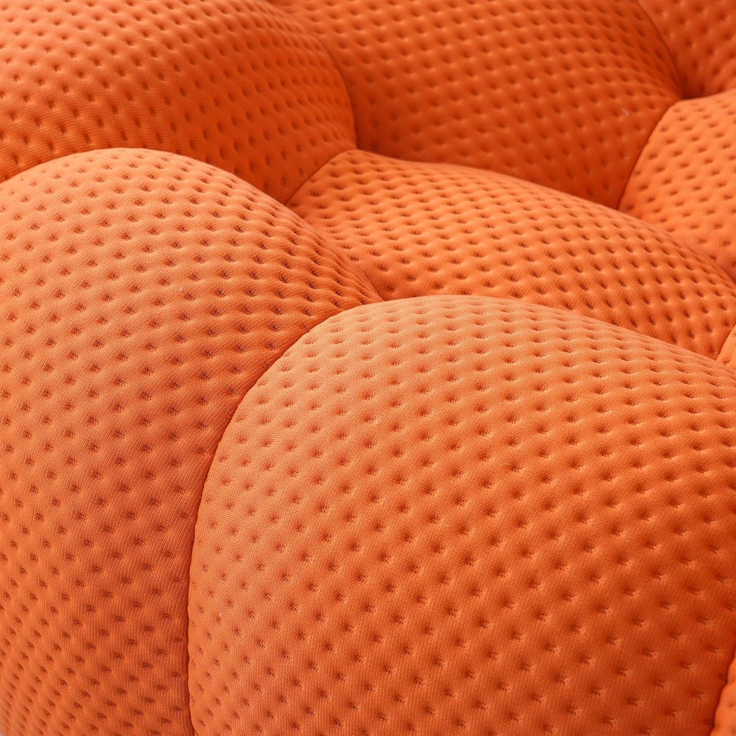 Nuvé® Mitsu Modular Bouclé Cloud Sofa - Orange - 3-Seater Sofa - Nuvé