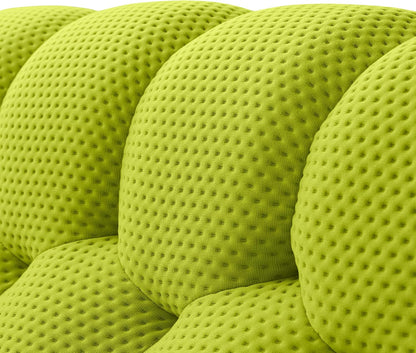 Nuvé® Mitsu Modular Bouclé Cloud Sofa - Lime Green - Single Seater - Nuvé