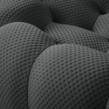 Nuvé® Mitsu Modular Bouclé Cloud Sofa - Dark Grey - Ottoman - Nuvé