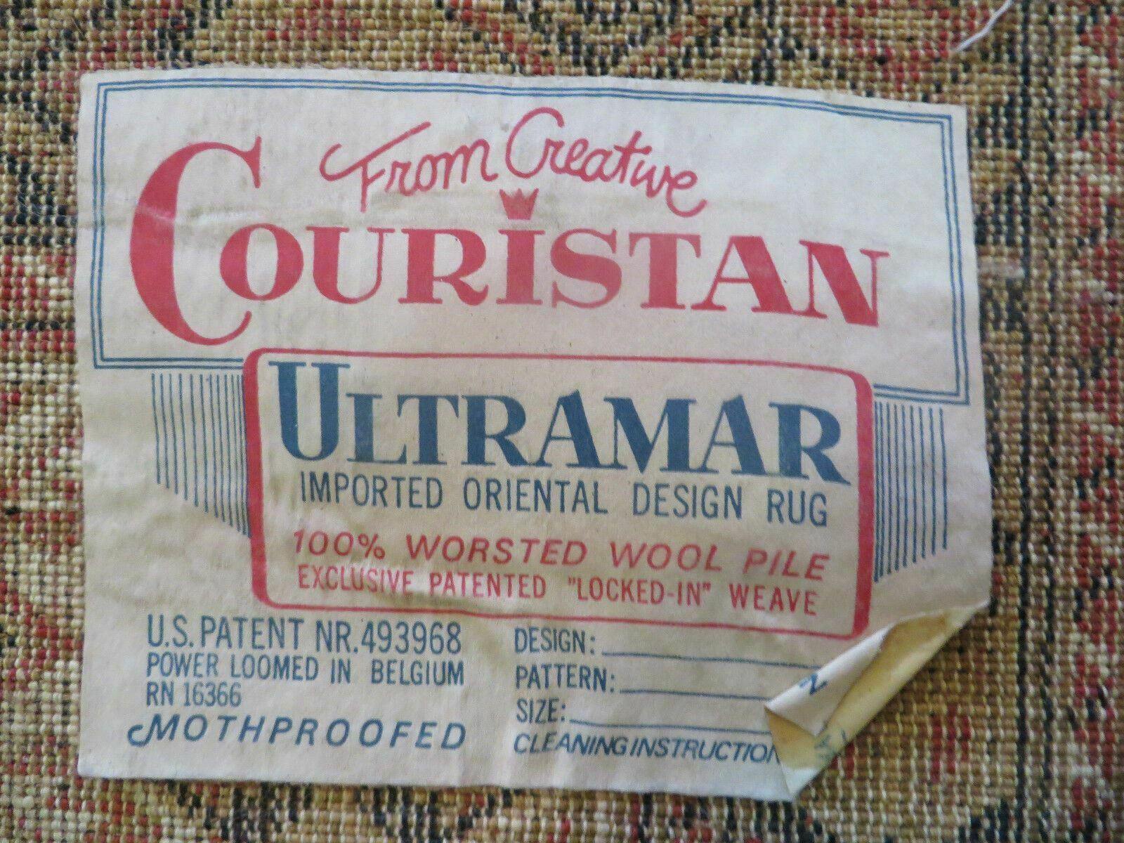 Couristan Rug 10x14, Large Belgium Power Loomed Wool Carpet 10 x 14 ft, Brown Tan Cream Oriental Rug, Living Room Rug, Large Area Rug - Nuvé