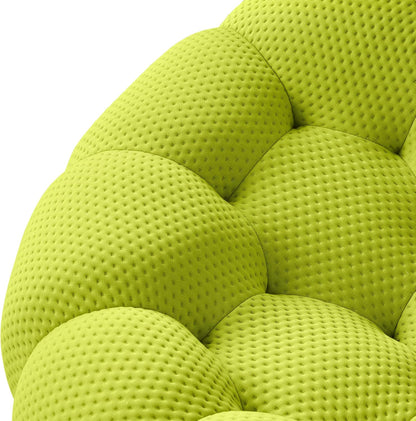 Nuvé® Mitsu Modular Bouclé Cloud Sofa - Lime Green - Ottoman - Nuvé