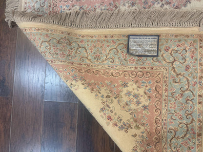 Karastan Rug 4x6, Pastel Ivory Kirman Rug #784, Wool Karastan Carpet, Original 700 Series, Vintage Karastan Area Rug, Discontinued - Nuvé