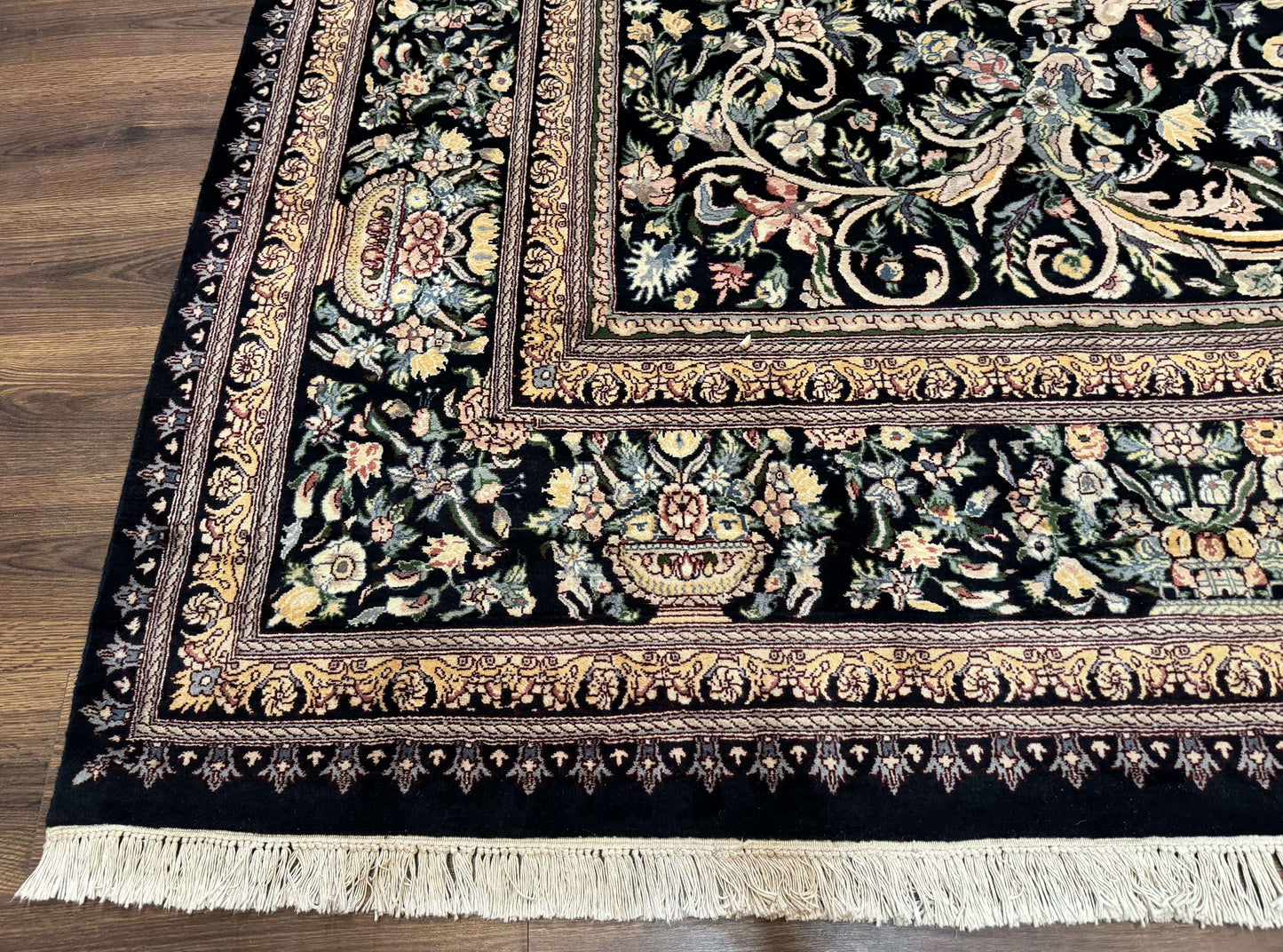 Pak Persian Rug 10x14, Elegant Floral Carpet, Fine 225 KPSI - Nuvé