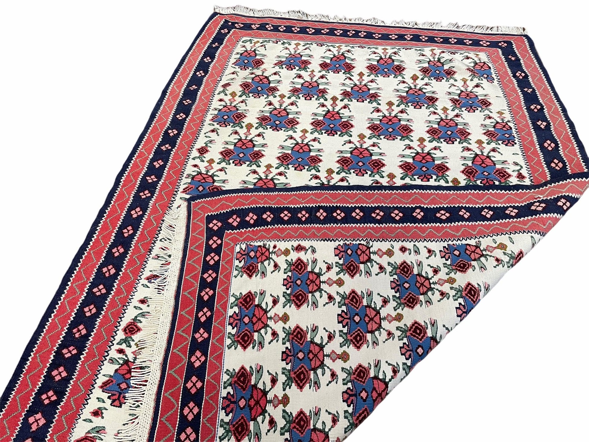 3x5 Vintage Kurdish Senneh Kilim Rug 3 x 5 Heirloom Rug Flatweave Antique Rug Playroom Rug Collectible Rug Beige Kilim - Nuvé