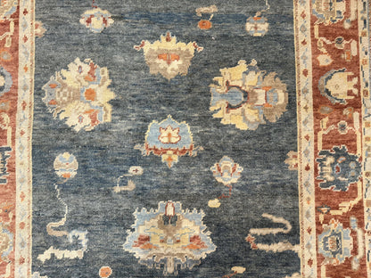 Turkish Oushak Rug 6x9, Sultanabad Carpet, Medium Size Oriental Rug - Nuvé