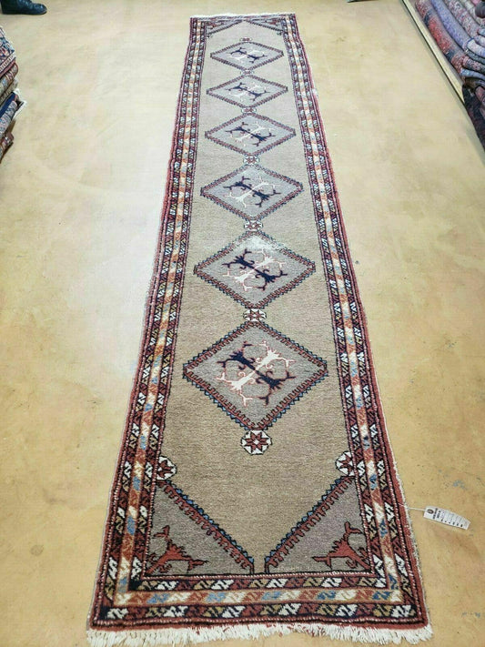 Persian Sarab Runner 2 x 11, Antique Tribal Persian Runner Rug - Nuvé