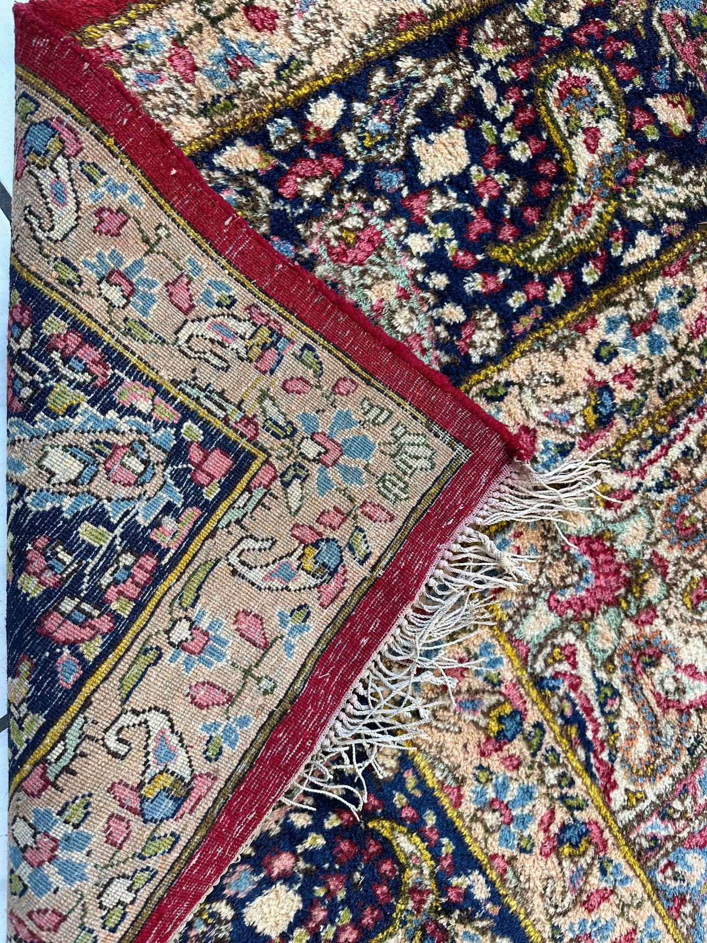 Vintage Kirman Persian Rug | 9’9” x 14’ | Thick Full-Pile Wool | Circa 1960 | K2029 - Nuvé