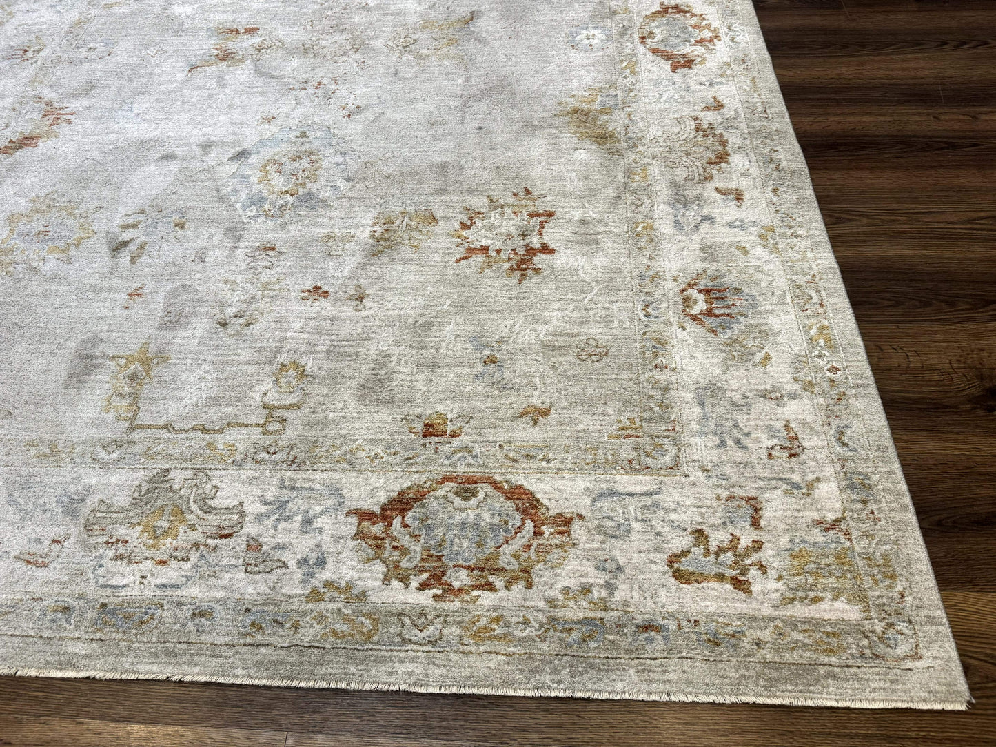 Modern Turkish Oushak Rug 7x9, Netural Colors - Nuvé