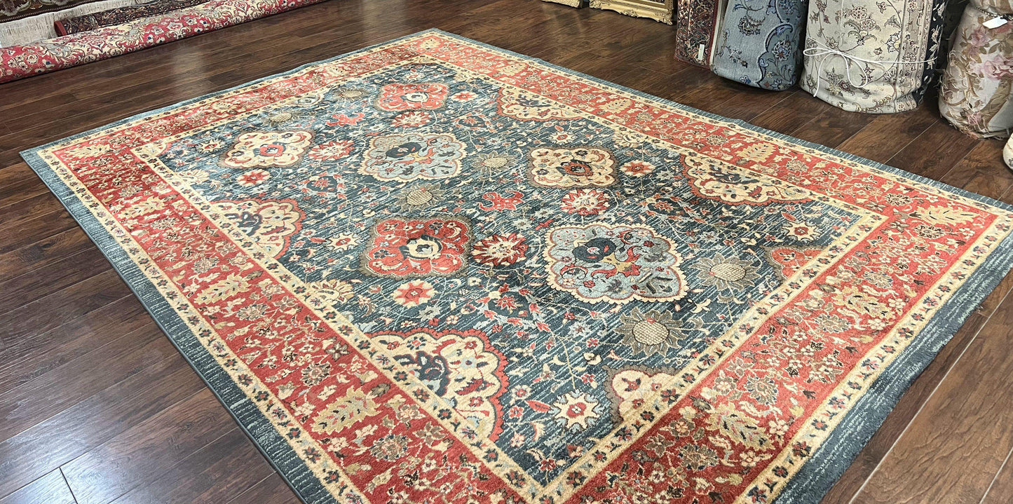 Safavieh Rug 8x11, Mahal Persian Carpet, Navy Red - Nuvé