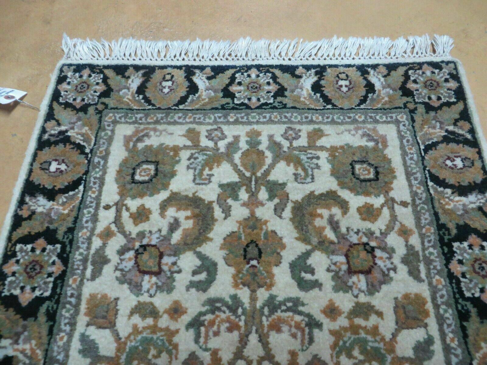 2' X 3' Handmade Indian Wool Rug Carpet Nice - Nuvé