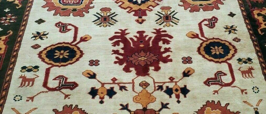 5' X 6' Vintage Handmade Knotted Turkish Kazak Pattern Wool Rug Bohemian Boho Interior Design - Nuvé