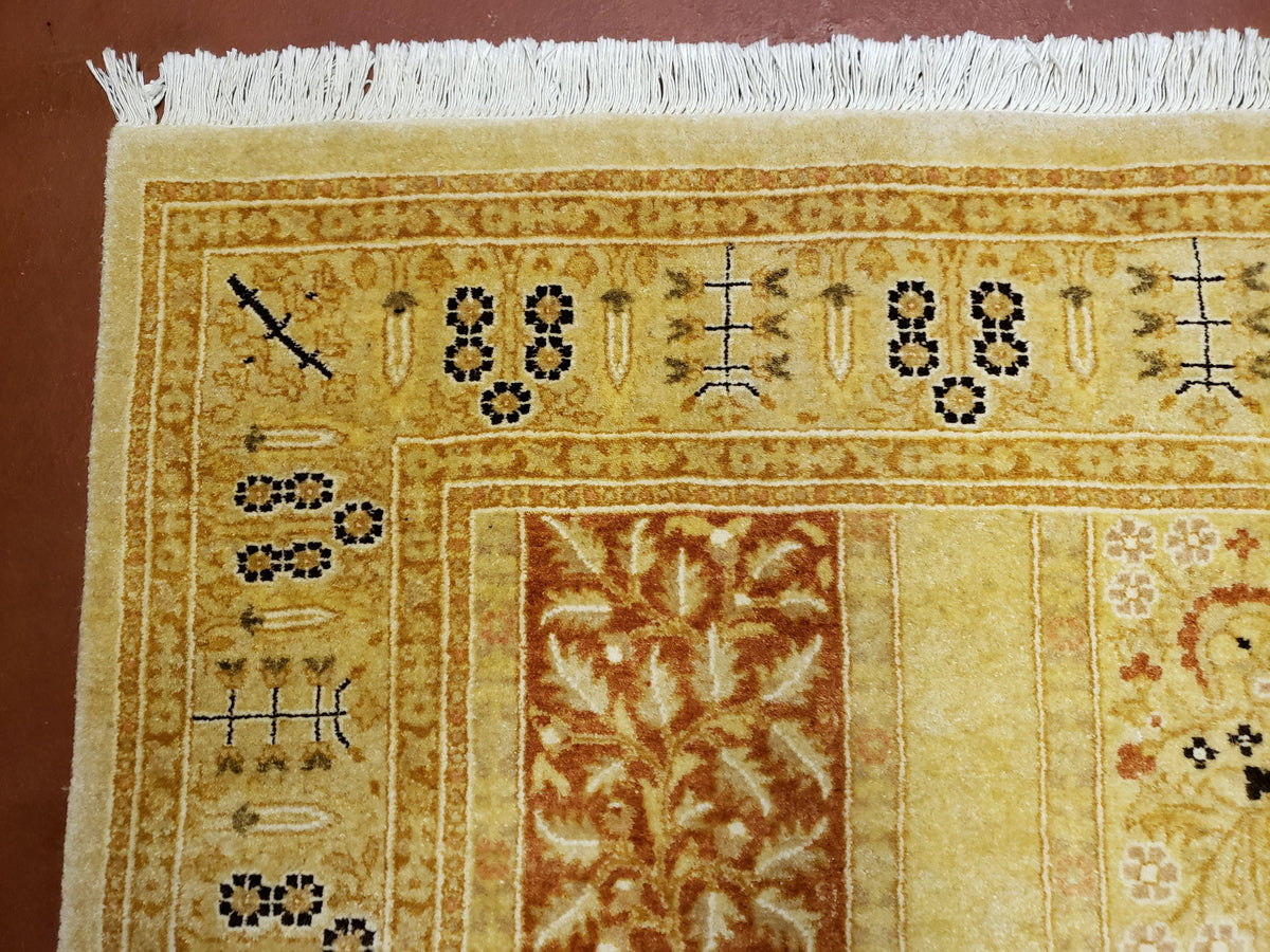 3' 2" x 12 ' 6" Pak Persian Safavieh Runner Haji Jalil Fine Runner Rug 3ft Runner 12ft Runner 13ft Runner Panel Design Runner Hand-Knotted