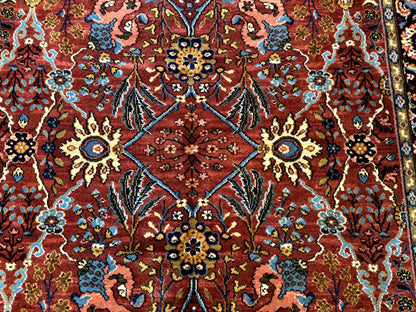5.9 x 9 Karastan Rug Ispahan #766, Vintage Wool Discontinued Original 700 Series - Nuvé