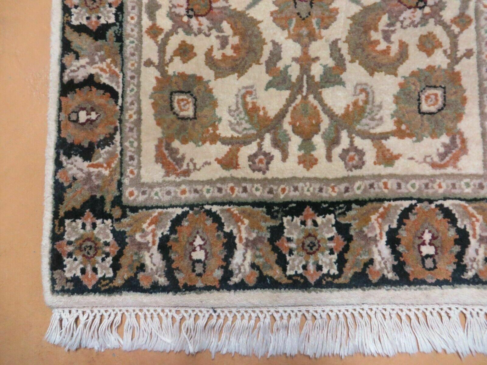2' X 3' Handmade Indian Wool Rug Carpet Nice - Nuvé