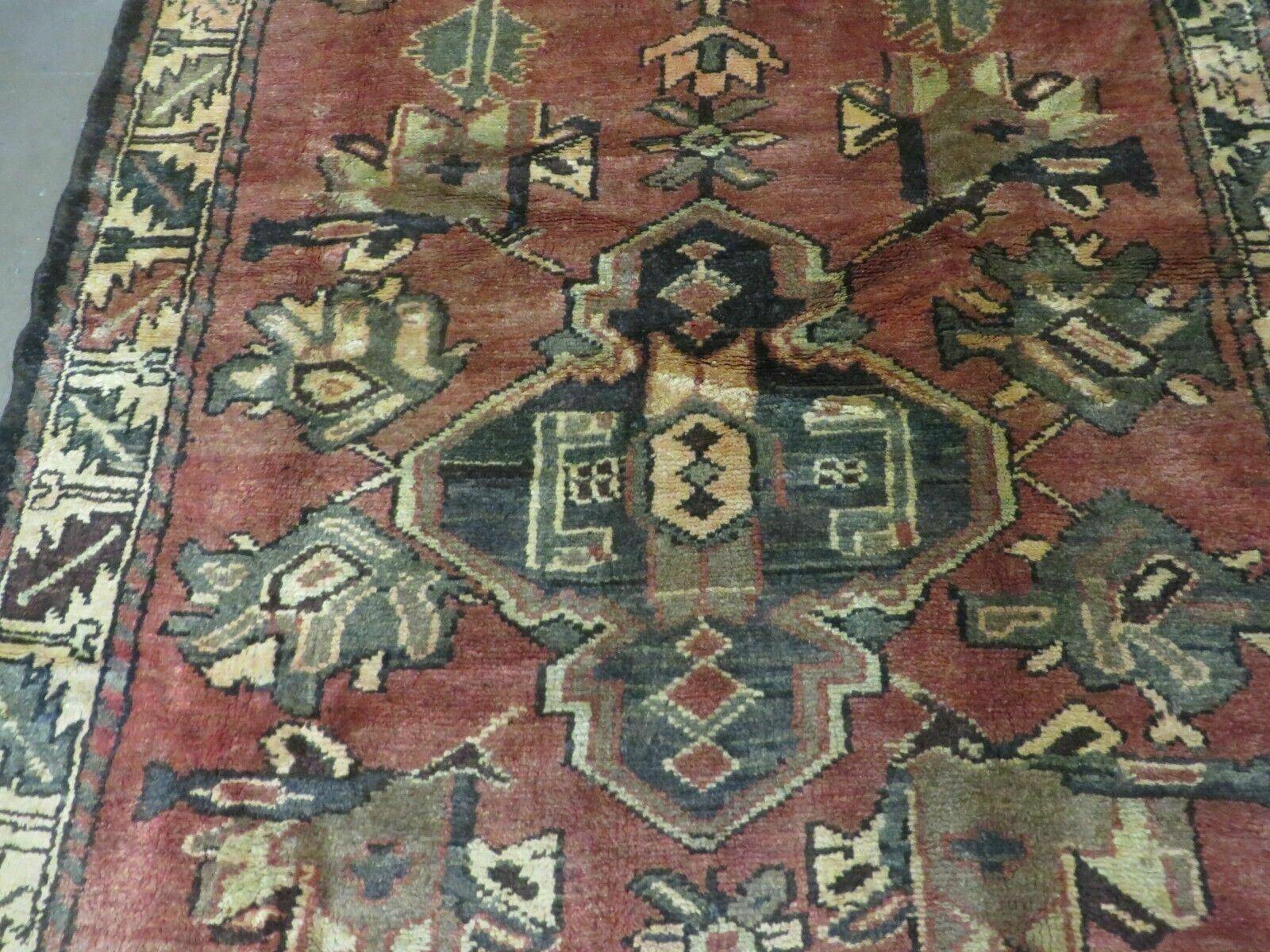 4' X 6' Antique 1920 Handmade Turkish Wool Rug Veg Dye Nice - Nuvé
