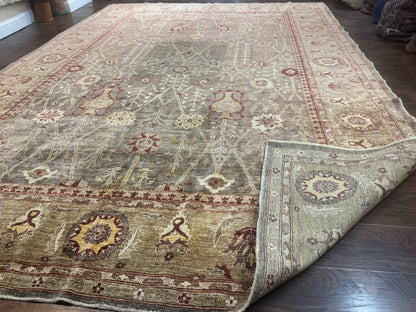 Pakistani Rug 10x14, Large Peshawar Chobi Carpet - Nuvé