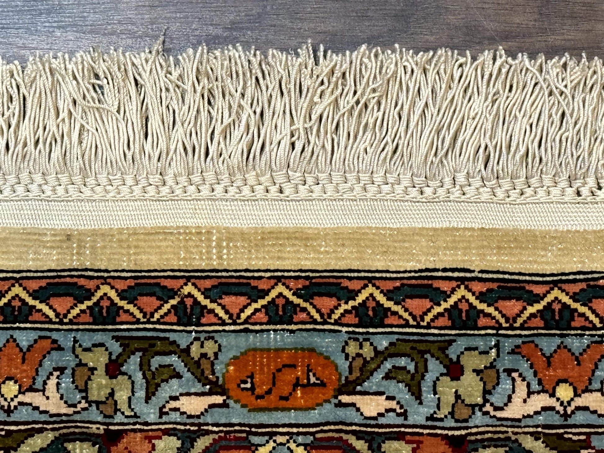 Rare Turkish Hereke Silk Rug 3x5, Tree of Life Persian Vase Design, Very Fine 440 KPSI, Signed - Nuvé