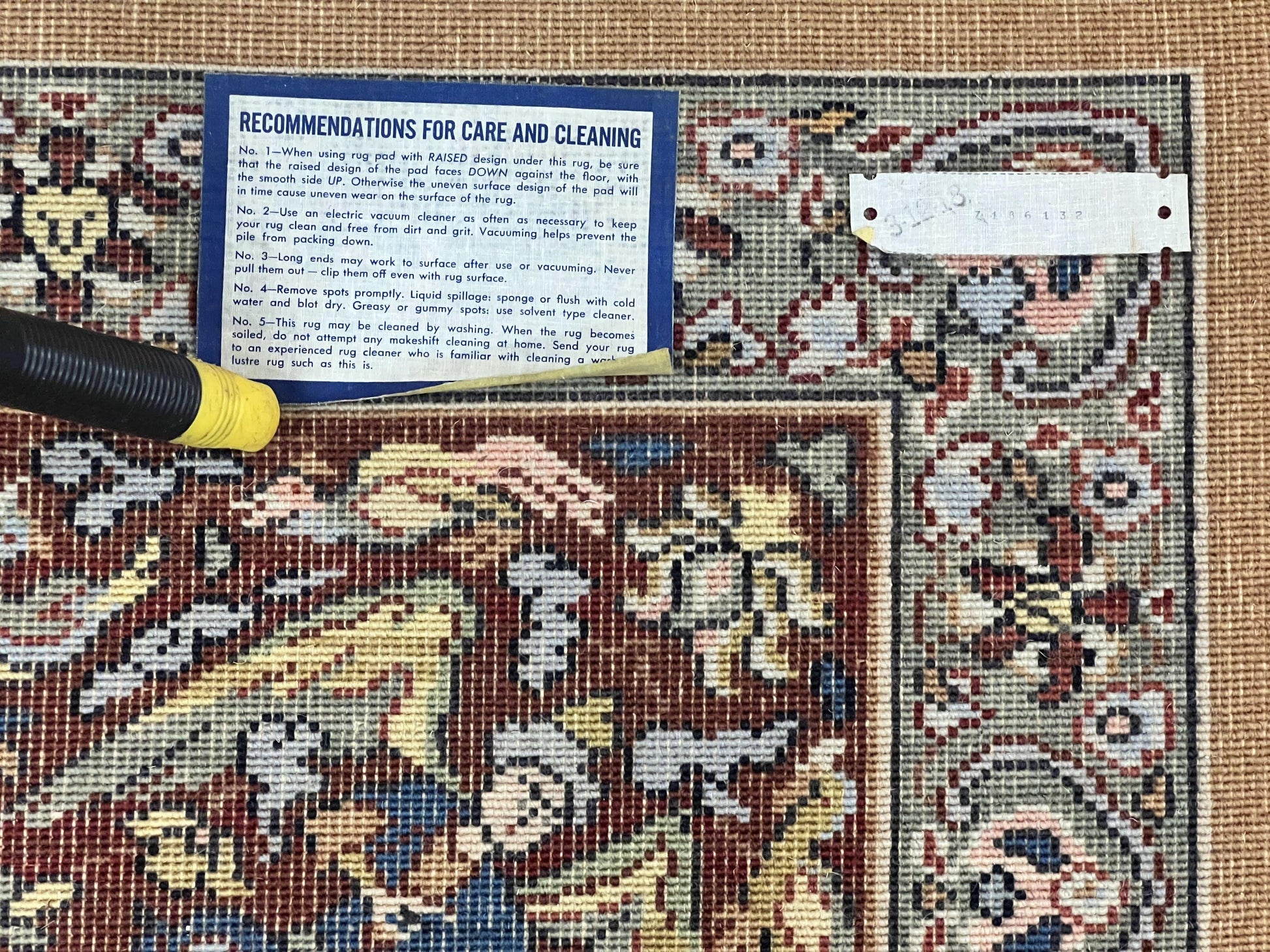Karastan Rug 8.8 x 12 Persian Hunting Rug #723, Wool Pile - Nuvé