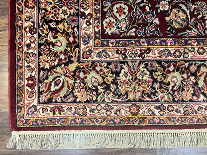 Karastan Rug 9x12 Red Sarouk #785, Wool Karastan Carpet, Discontinued Vintage, Original 700 Series, Karastan Area Rug - Nuvé