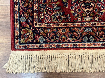 Karastan Runner Rug 2.6 x 8.6, Red Sarouk #785, Original 700 Series, Wool, Rare - Nuvé