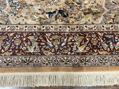 Karastan Rug 8.8 x 12 Persian Hunting Rug #723, Wool Pile - Nuvé