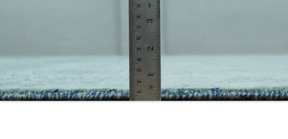 9x12 Fine Hand Knotted Blue and Teal Traditional Vintage Persian Style Antique Wool Rug | AGR33 - Nuvé