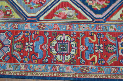 Handwoven Nourison Soumak SK43 Multicolor Area Rug – 8'5" x 11'7" – Professionally Cleaned - Nuvé