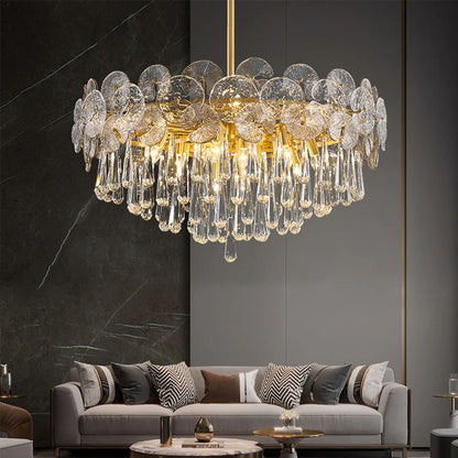 Atlas Crystal Chandelier - Nuvé