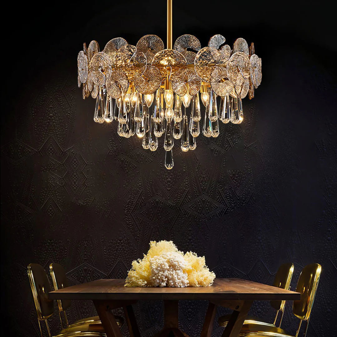 Atlas Crystal Chandelier - Nuvé