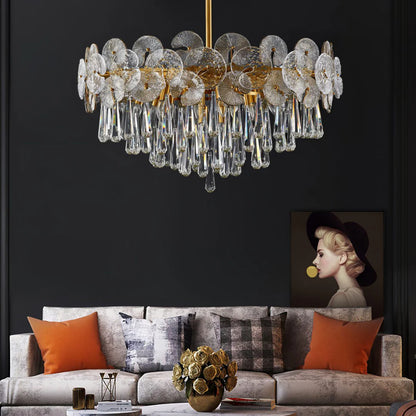 Atlas Crystal Chandelier - Nuvé
