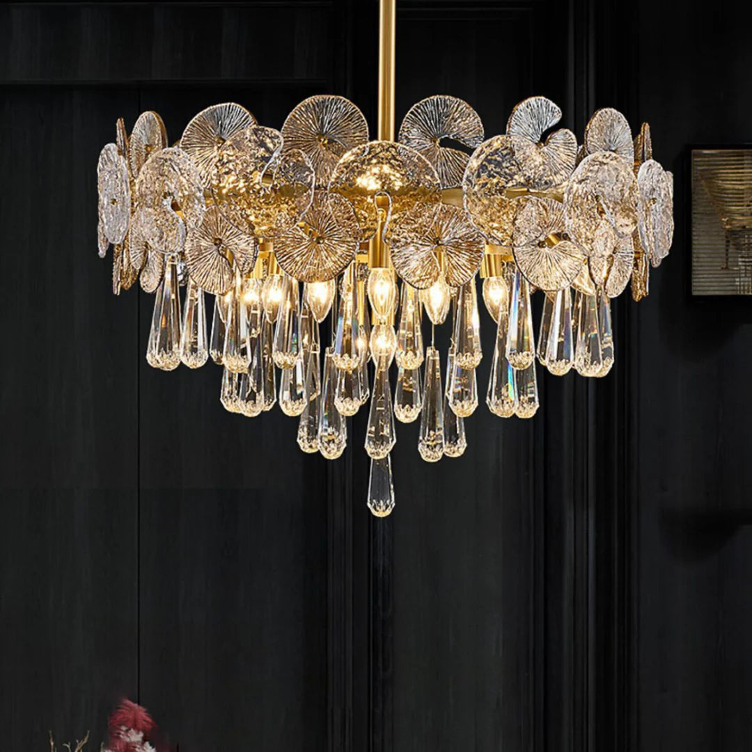Atlas Crystal Chandelier - Nuvé