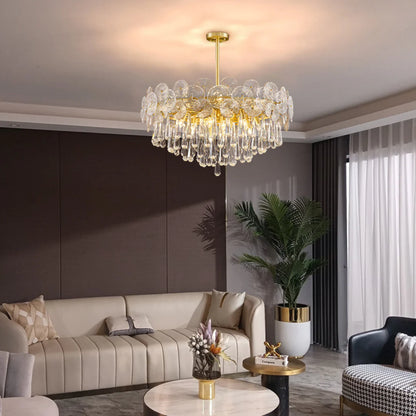 Atlas Crystal Chandelier - Nuvé