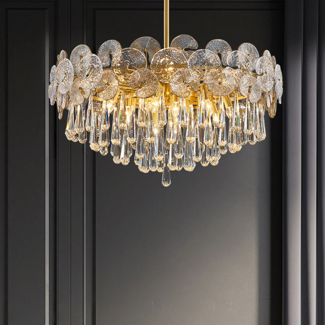 Atlas Crystal Chandelier - Nuvé