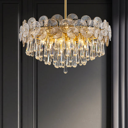 Atlas Crystal Chandelier - Nuvé