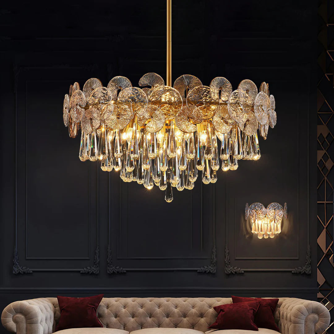 Atlas Crystal Chandelier - Nuvé
