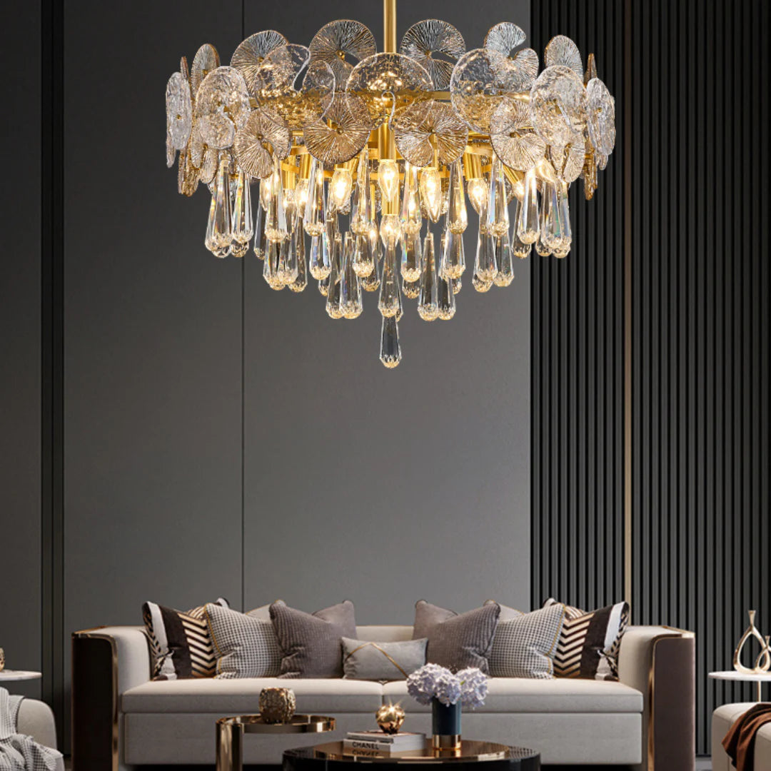 Atlas Crystal Chandelier - Nuvé