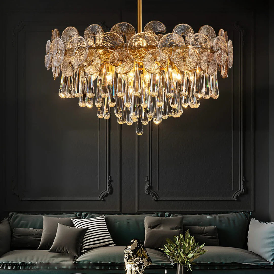 Atlas Crystal Chandelier - Nuvé
