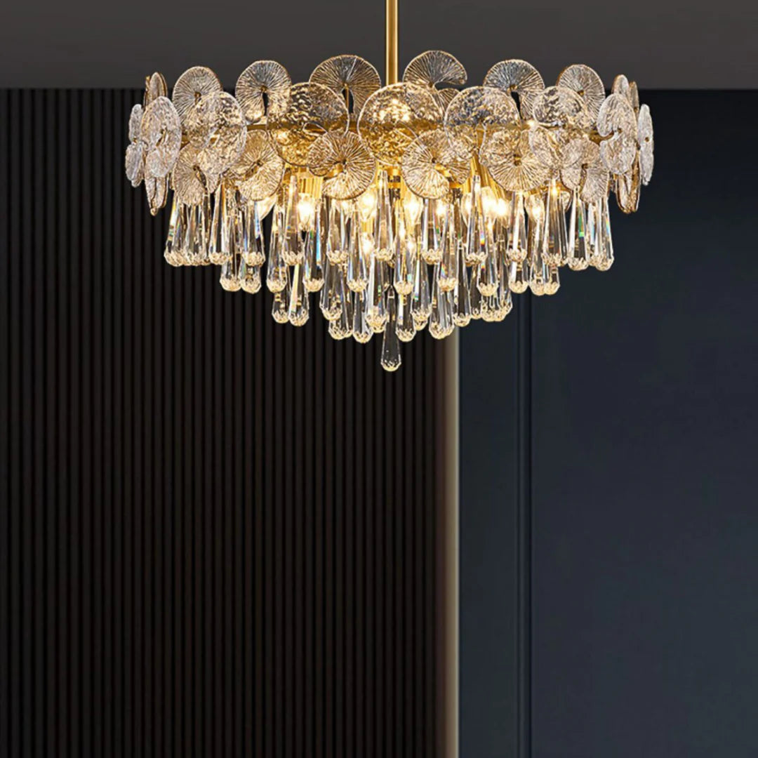 Atlas Crystal Chandelier - Nuvé