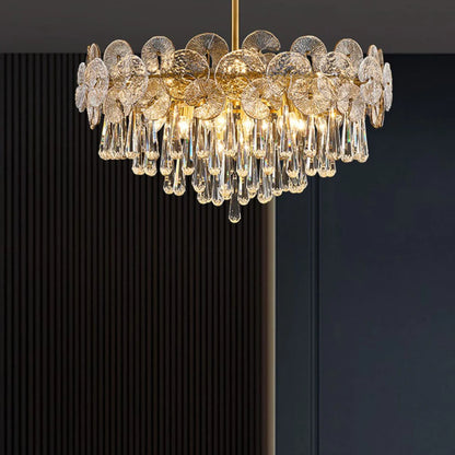 Atlas Crystal Chandelier - Nuvé