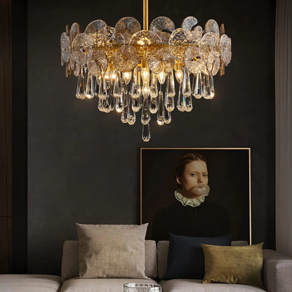 Atlas Crystal Chandelier - Nuvé