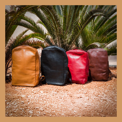 Aventura | All Leather Laptop Backpack - Nuvé