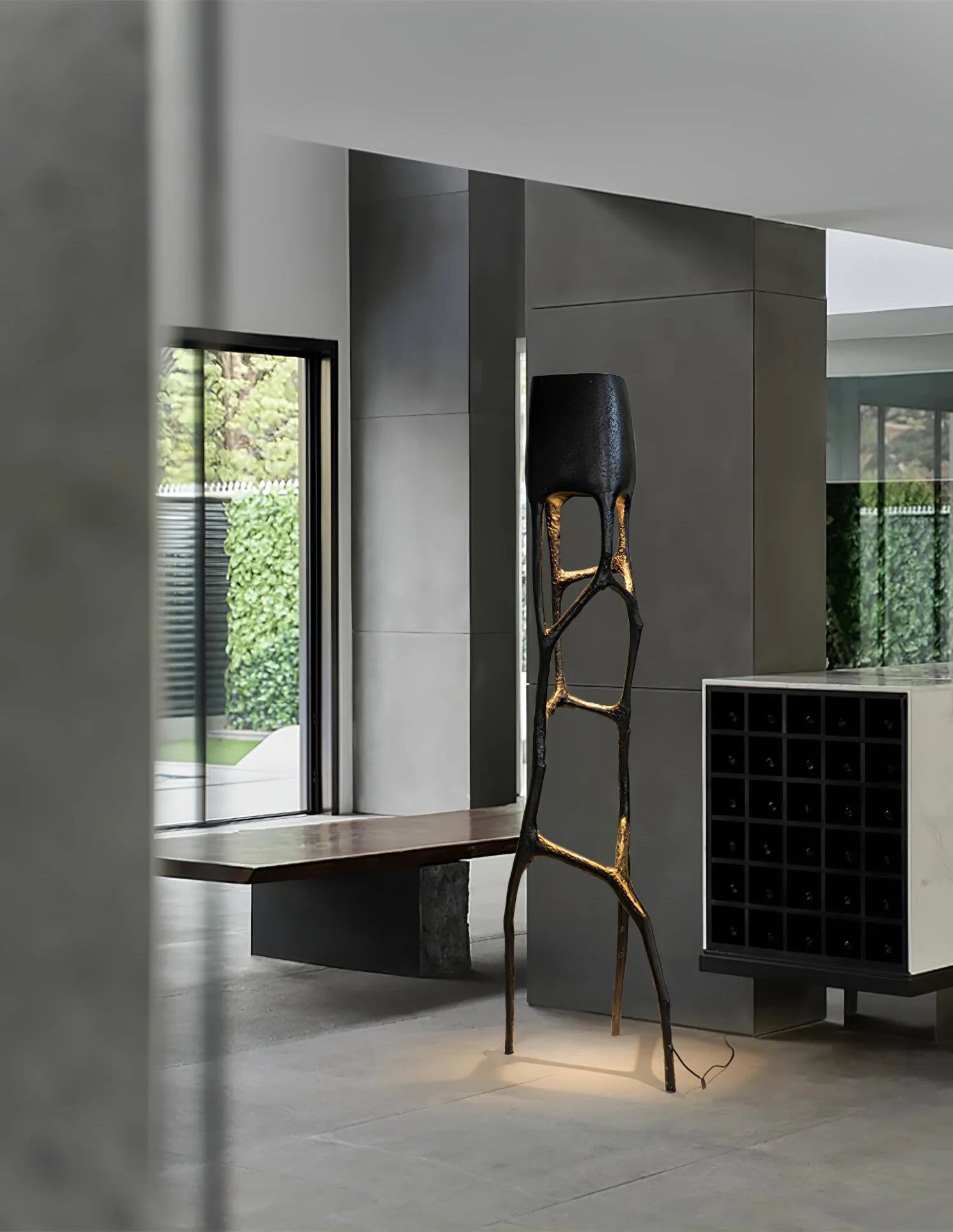 Abstract Gothic Sculpture Floor Lamp - Nuvé