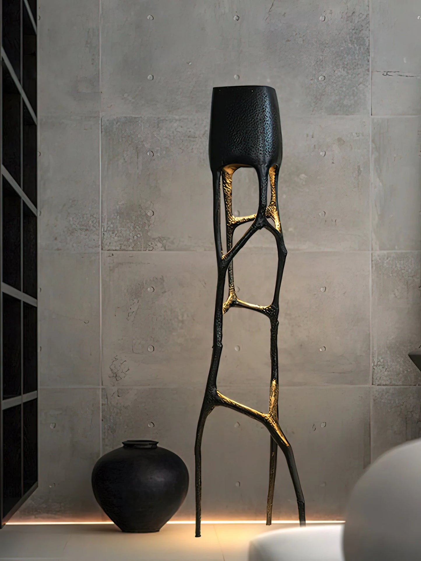 Abstract Gothic Sculpture Floor Lamp - Nuvé