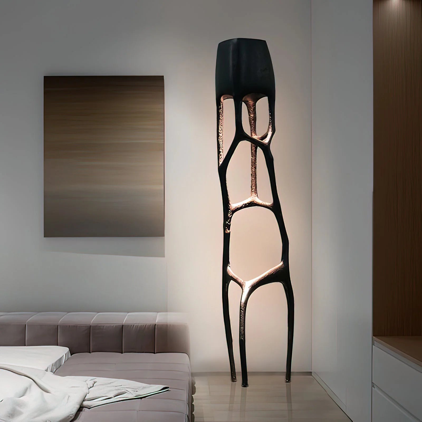 Abstract Gothic Sculpture Floor Lamp - Nuvé
