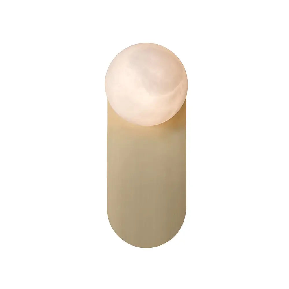 Alabaster Copper Adrion Wall Light - Nuvé